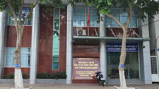  Trụ sở Ban Quản lý Dự án đầu tư xây dựng công trình giao thông và Nông nghiệp tỉnh An Giang.