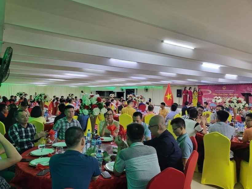 Chương trình Xuân quê hương Giáp Thìn 2024 tổ chức tối 28/1. (Ảnh: TTXVN phát)