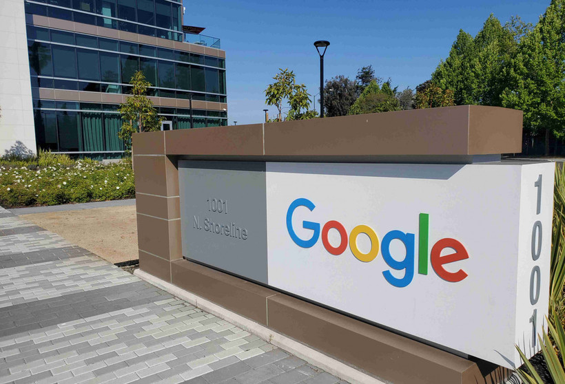 Bên ngoài văn phòng Google ở Mountain View, California, Mỹ. (Nguồn: Reuters)
