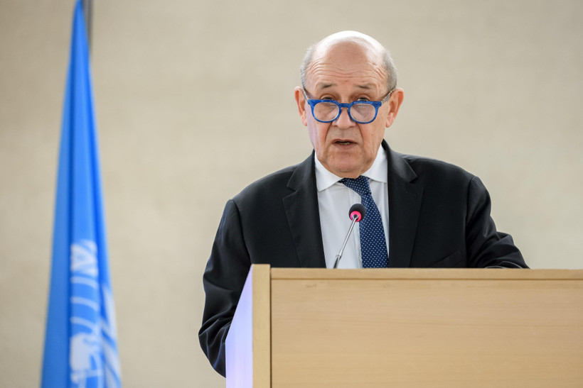 Ngoại trưởng Pháp Jean-Yves Le Drian. (Ảnh: AFP/TTXVN)