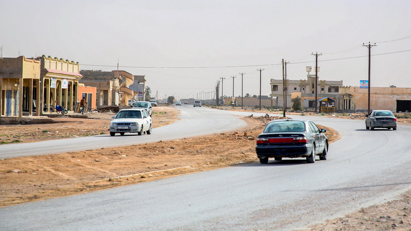 Một tuyến phố ở Misrata, Libya. (Ảnh: AFP/TTXVN)