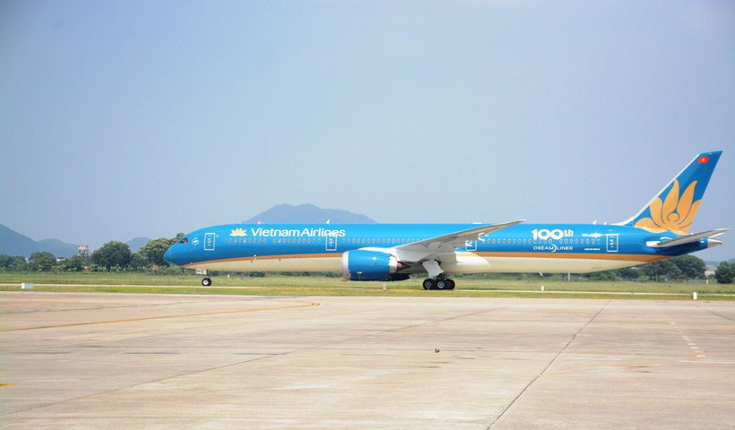 Vietnam Airlines đã gặt hái được nhiều thành công về kết quả sản xuất kinh doanh trong năm 2019. (Ảnh: Việt Hùng/Vietnam+)