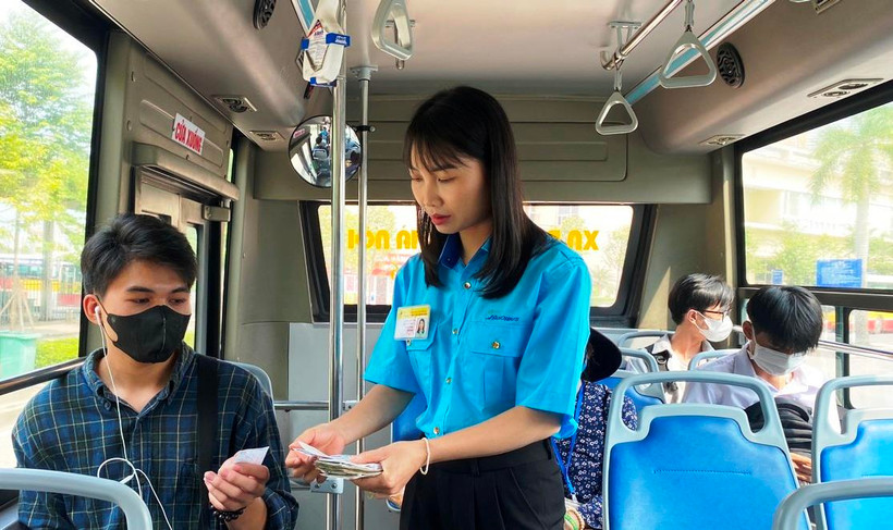 Hà Nội đề xuất điều chỉnh giá vé xe buýt vào thời điểm đầu năm 2024. (Ảnh: Việt Hùng/Vietnam+)