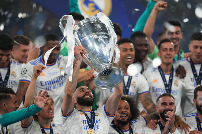 Nhà vô địch Real có nguy cơ vào bảng tử thần. (Nguồn: Getty Images)