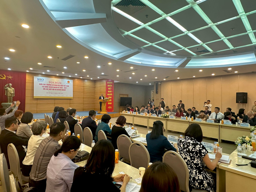 Các Cơ quan đại diện giữ vai trò nối vững chắc, hỗ trợ đắc lực cho cộng đồng doanh nghiệp Việt Nam hội nhập và cạnh tranh trên trường quốc tế. (Ảnh: Vietnam+)