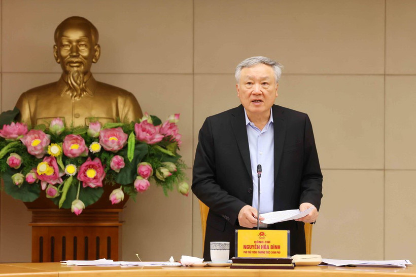 Phó Thủ tướng Thường trực Chính phủ Nguyễn Hòa Bình là Trưởng Ban Chỉ đạo quốc gia về kinh tế tập thể. (Ảnh: Phương Hoa/TTXVN)