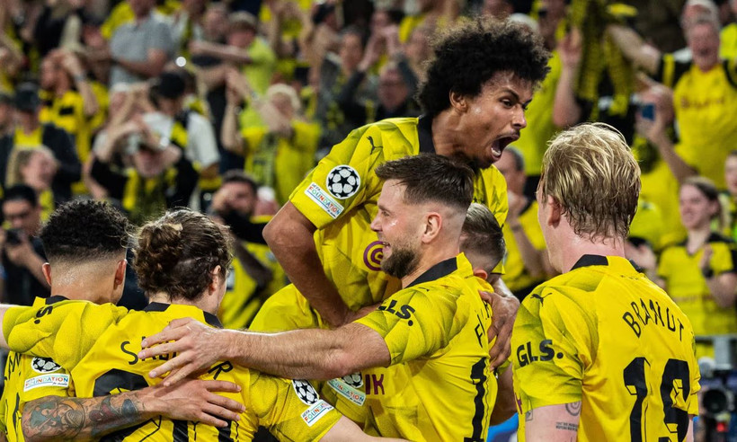 Dortmund giành lợi thế khi có chiến thắng 1-0 trước PSG trên sân nhà. (Nguồn: Getty Images)