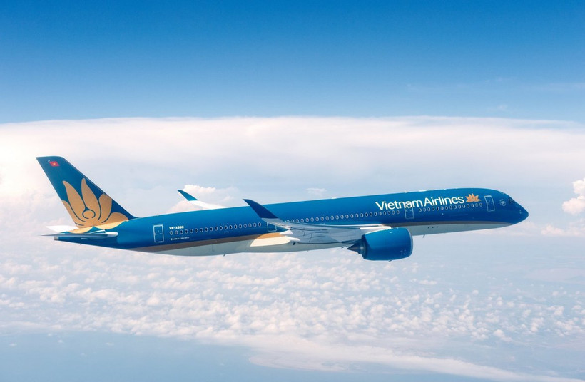 Máy bay của Hãng hàng không Vietnam Airlines. (Ảnh: PV/Vietnam+)