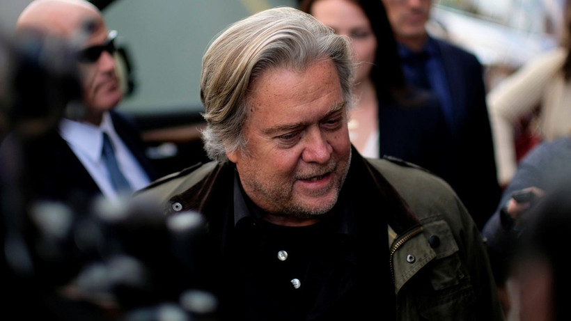 Steve Bannon - cựu cố vấn hàng đầu của Tổng thống Donald Trump. (Nguồn: Sky)