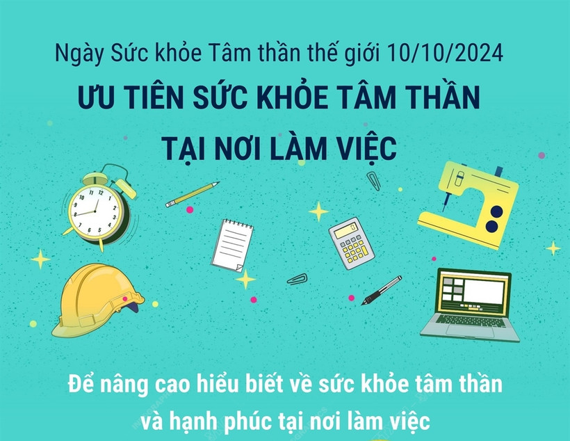 Nâng cao hiểu biết về sức khỏe tâm thần và hạnh phúc tại nơi làm việc