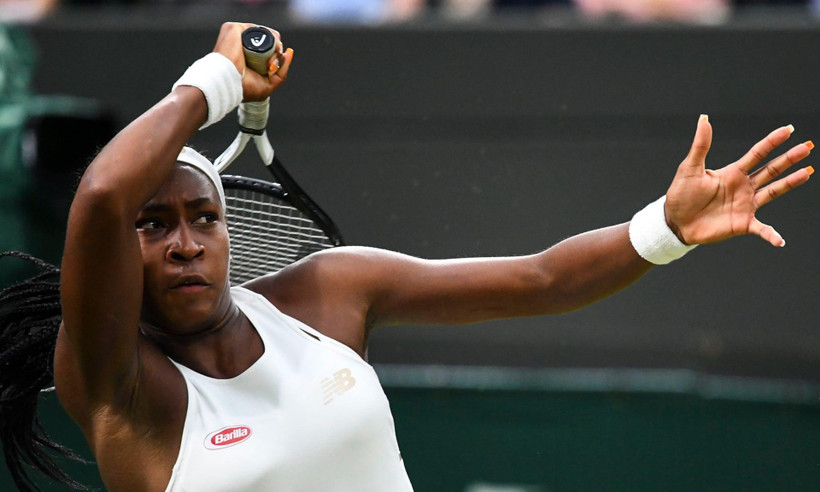 Cori Gauff tiếp tục gây ấn tượng. (Nguồn: Guardian)