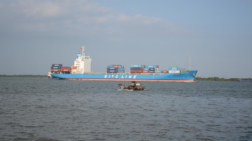 Vinalines và các doanh nghiệp vận tải biển tiếp tục duy trì vị thế chủ đạo trên thị trường vận tải biển nội địa. (Ảnh: Việt Hùng/Vietnam+)