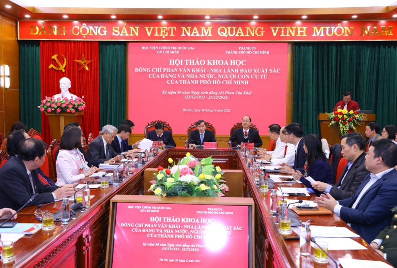 Quang cảnh hội thảo. (Ảnh: Văn Điệp/TTXVN)