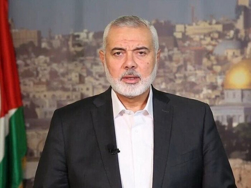 Lãnh đạo Phong trào Hồi giáo Hamas, ông Ismail Haniyeh. (Ảnh: IRNA/TTXVN)