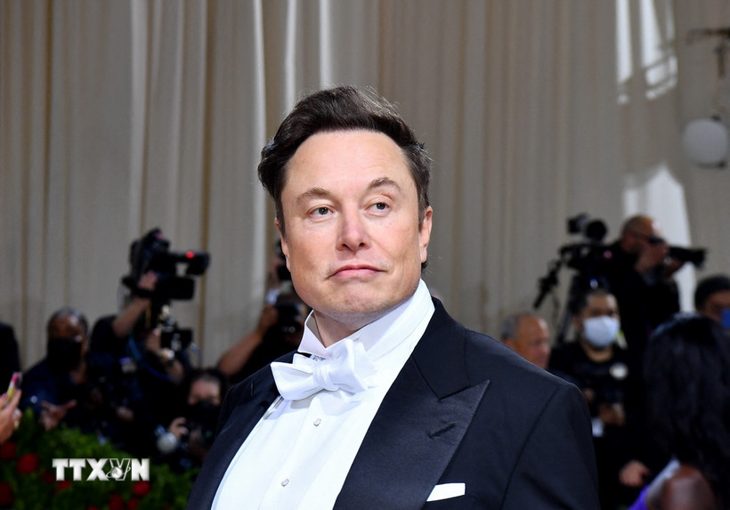 Tỷ phú Elon Musk. (Ảnh: Getty Images/TTXVN)
