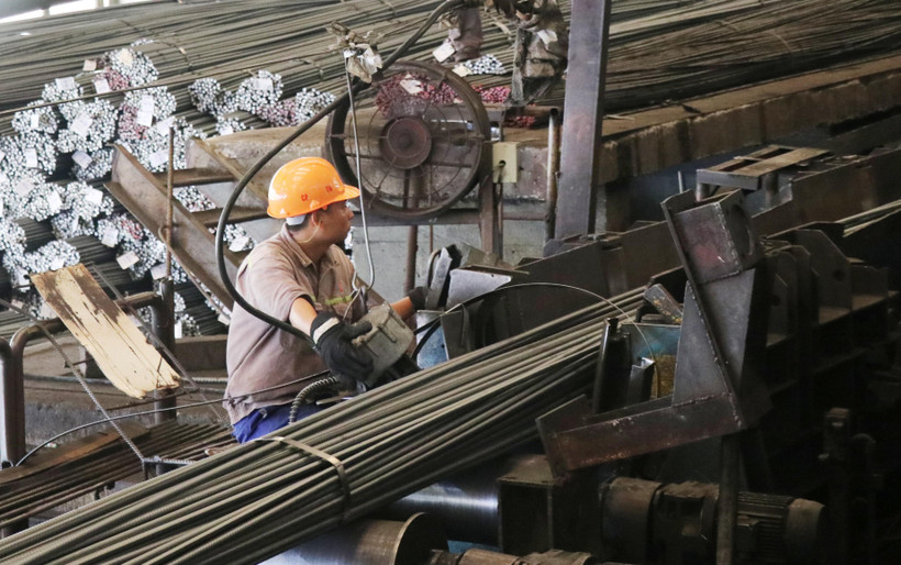 Dự án mở rộng sản xuất giai đoạn 2 của Công ty Cổ phần Gang thép Thái Nguyên đang có tranh chấp, vướng mắc EPC. (Ảnh: Hoàng Nguyên/TTXVN)