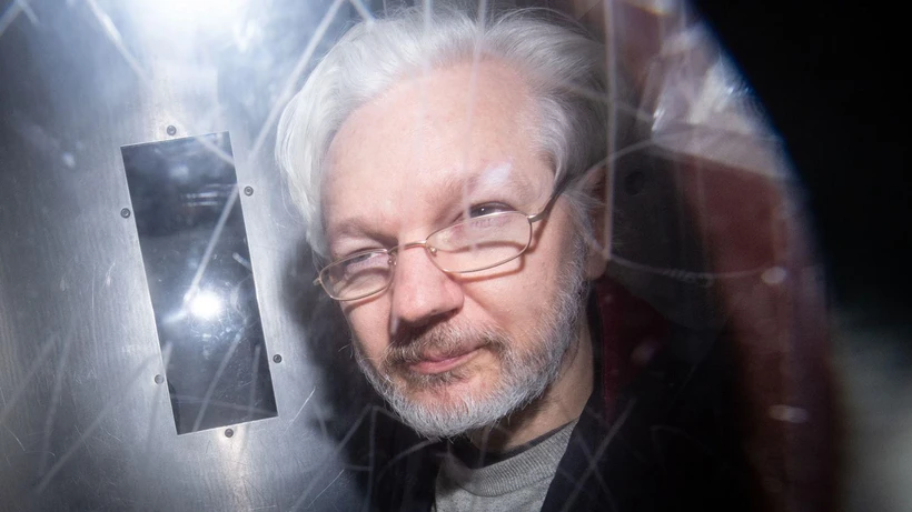 Nhà sáng lập trang mạng WikiLeaks, ông Julian Assange. (Nguồn: Sky)