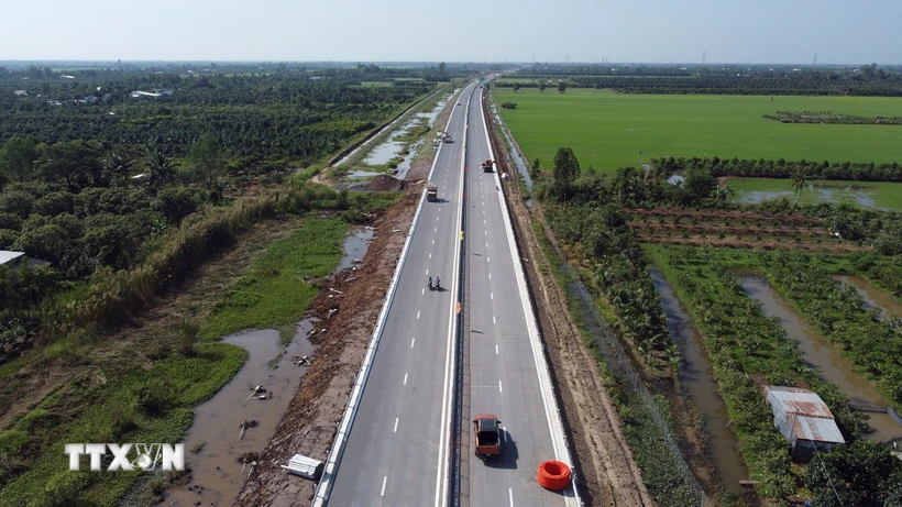 Cao tốc Ninh Bình-Hải Phòng. (Nguồn: TTXVN)