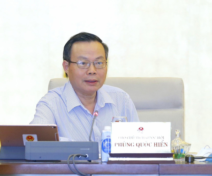 Phó Chủ tịch Quốc hội Phùng Quốc Hiển. (Ảnh: Doãn Tấn/TTXVN)