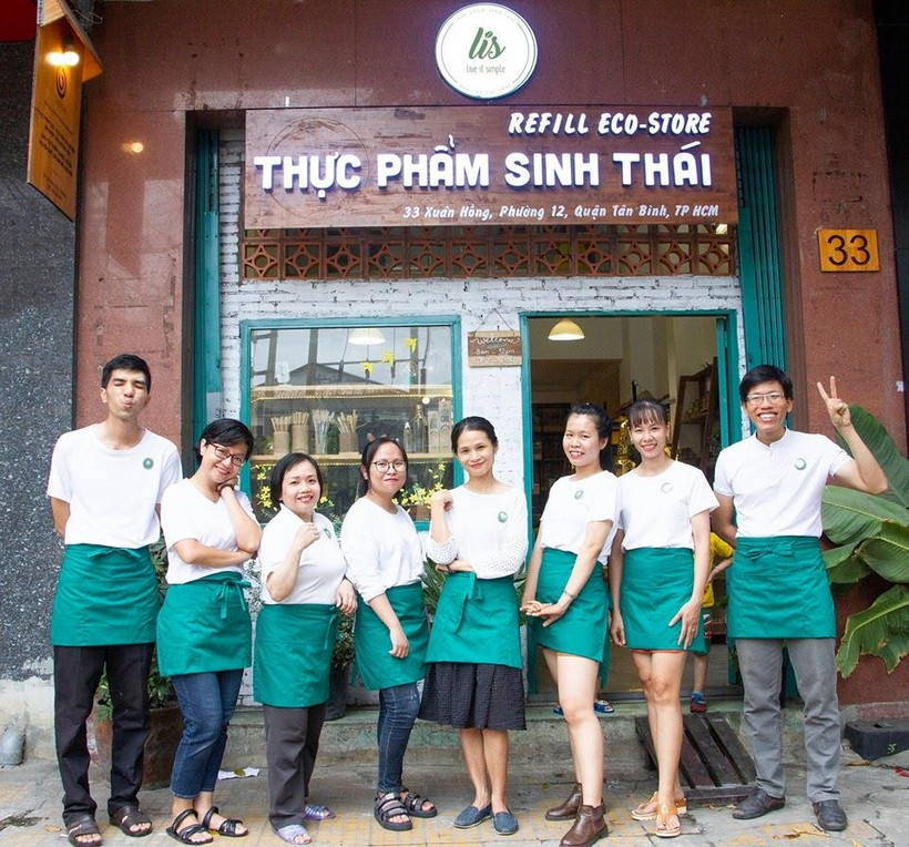 One4One thúc đẩy hành vi mua hàng không bao bì bằng kênh bán hàng 100 điểm tại Hà Nội và Thành phố Hồ Chí Minh. (Ảnh: Vietnam+)