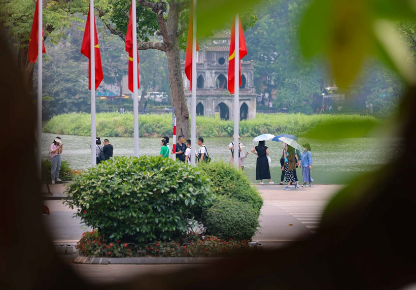 Nắng nóng ở Bắc Bộ chấm dứt từ hôm nay (1/5). (Ảnh: Thanh Tùng/TTXVN)