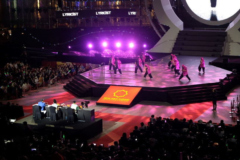 Vòng chung kết bảng Quốc tế Cuộc thi Dalat Best Dance Crew 2024 có 12 nhóm nhảy dự thi, trong đó có 3 nhóm đến từ Indonesia, Thái Lan và Nhật Bản. (Ảnh: Nguyễn Dũng/TTXVN)