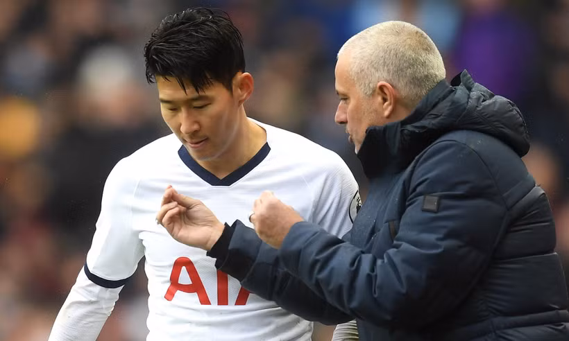 Mourinho nhiều khả năng sẽ thay đổi chiến thuật khi thiếu vắng Son Heung-min. (Nguồn: Getty Images)