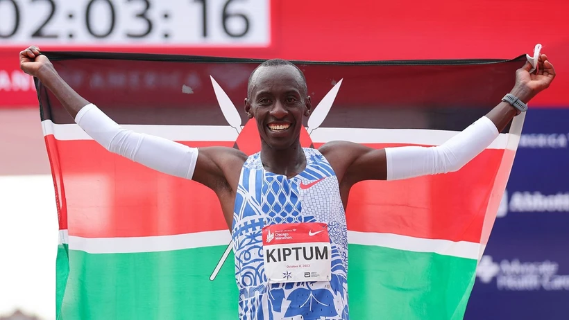 Kelvin Kiptum qua đời vì tai nạn giao thông. (Nguồn: CNN)