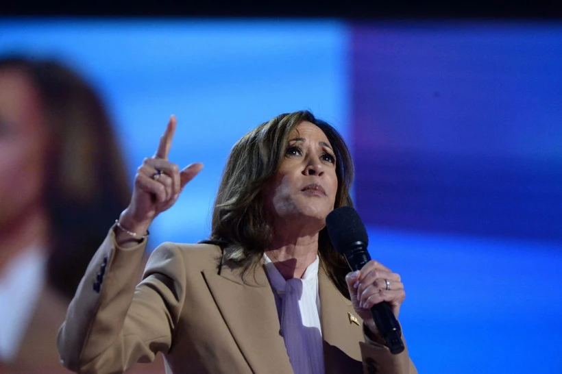 Phó Tổng thống Mỹ Kamala Harris. (Ảnh: AA/TTXVN)