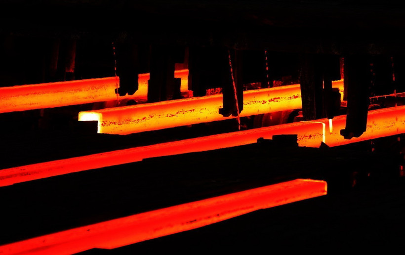 Thép Hòa Phát. (Ảnh: Tuấn Anh/TTXVN)