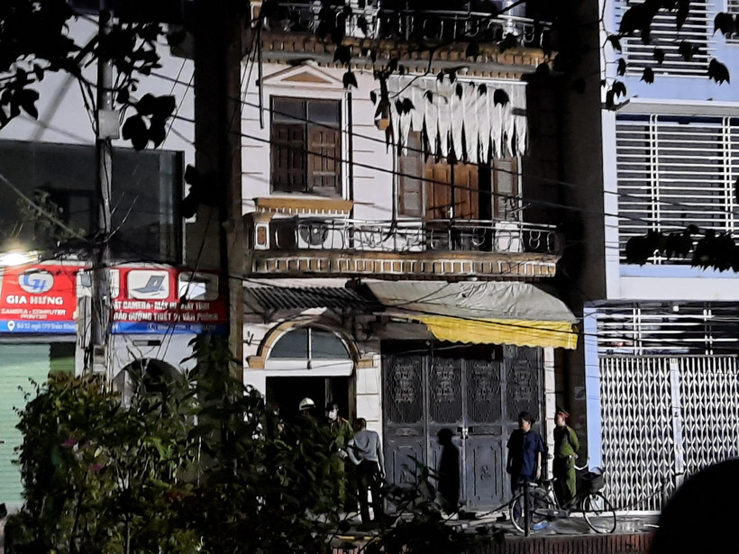 Hiện trường vụ việc. (Ảnh: Minh Hiếu/Vietnam+)