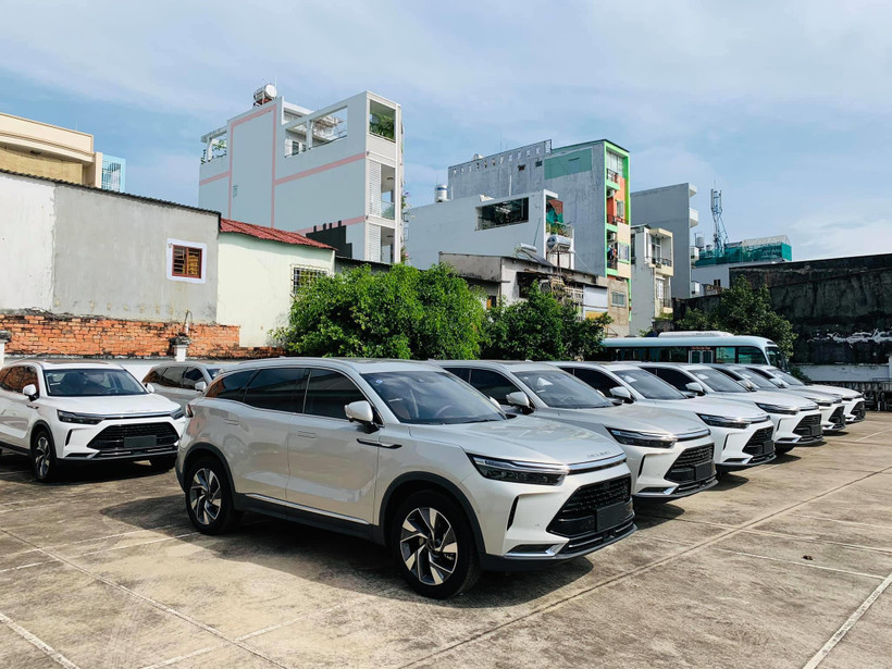 Xe hơi Trung Quốc đang tạo 'cơn sốt' tại thị trường Việt Nam. (Ảnh: PV/Vietnam+)