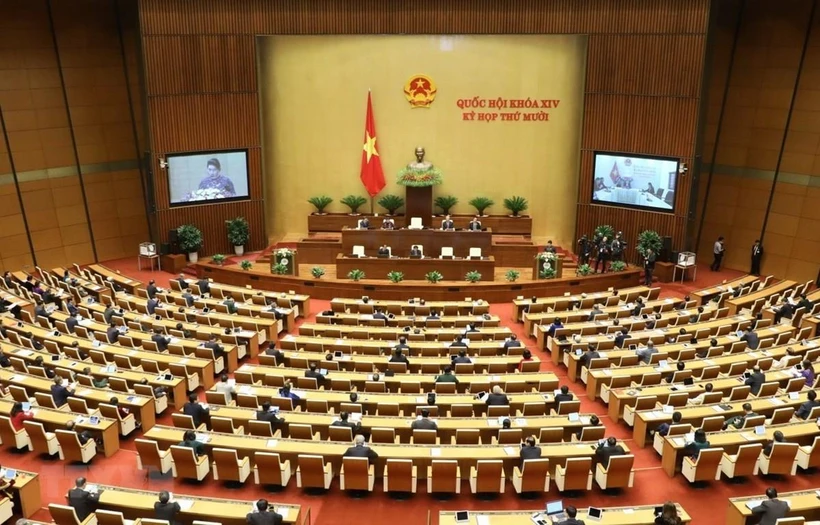 Kỳ họp thứ mười, Quốc hội khóa XIV. (Ảnh minh họa: Văn Điệp/TTXVN)