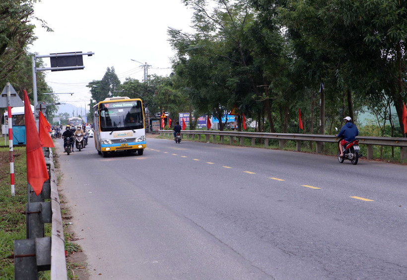  Tuyến đường Quốc lộ 14B tại Đà Nẵng. (Ảnh: Trần Lê Lâm/TTXVN)