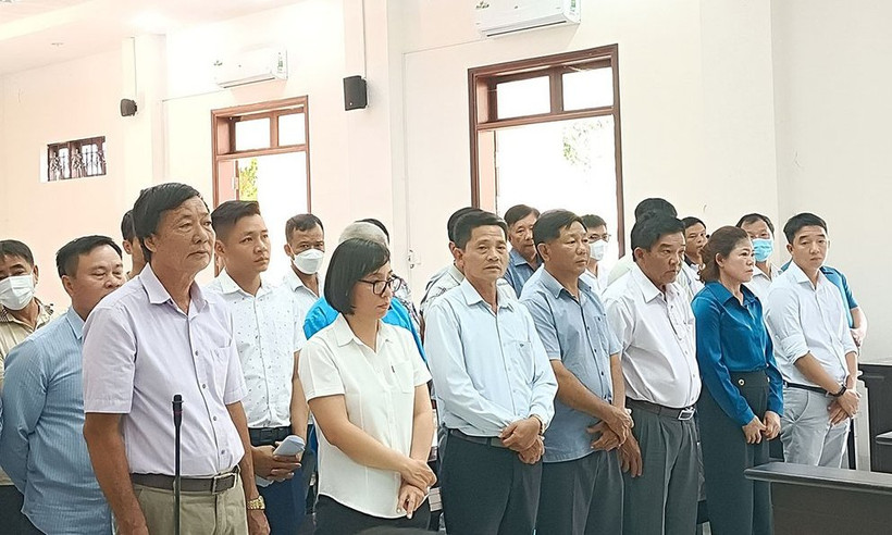 Quang cảnh phiên xét xử. (Nguồn: Người Đưa tin)