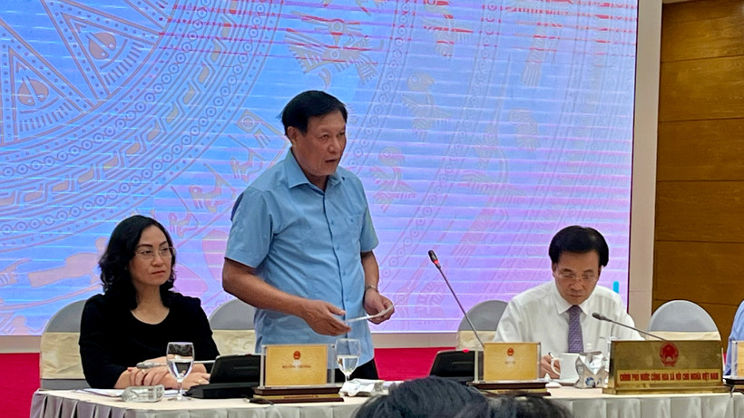 Thứ trưởng Đỗ Xuân Tuyên cho biết Bộ Y tế đã thực hiện nhiều giải pháp khắc phục tình trạng thiếu thuốc và vật tư y tế. (Hạnh Nguyễn/Vietnam+)
