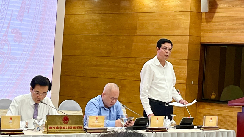 Thứ trưởng Bộ Xây dựng Bùi Xuân Dũng cho hay số lượng dự án nhà ở xã hội đã có chủ trương đầu tư nhưng chưa triển khai đầu tư xây dựng là 412. (Hạnh Nguyễn/Vietnam+)