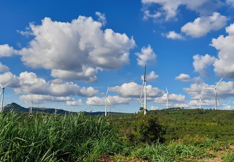 Phát triển năng lượng tái tạo theo hướng bền vững. (Ảnh: Hùng Võ/Vietnam+)