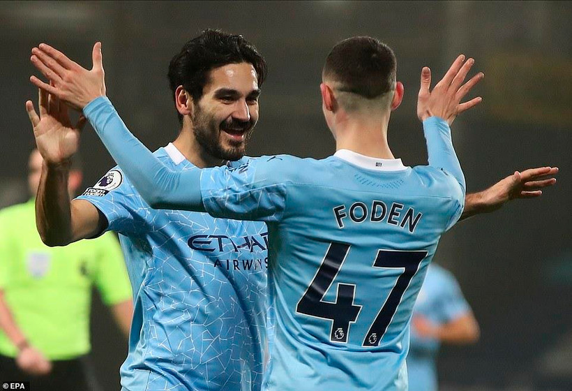 Man City thi đấu thăng hoa để trở lại ngôi đầu. (Nguồn: EPA)