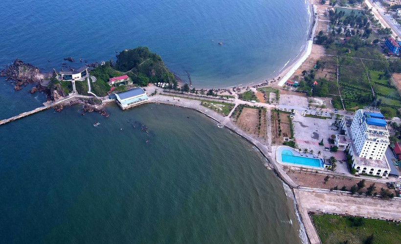 Dự án Quần thể du lịch sinh thái, biệt thự nghỉ dưỡng, thể thao, vui chơi, giải trí Lan Châu-Song Ngư. (Ảnh: Văn Tý/TTXVN)