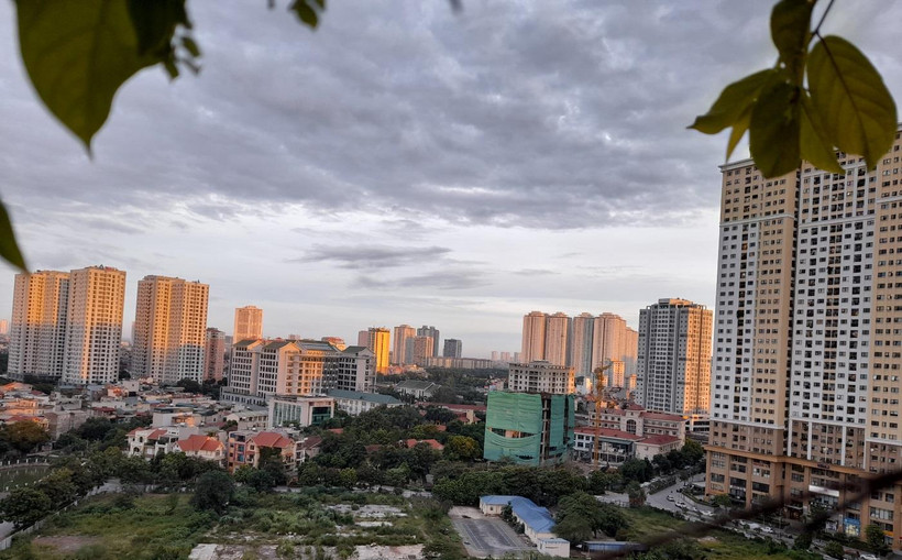 Một góc khu đô thị mới mới Kim Văn-Kim Lũ. (Ảnh: Hùng Võ/Vietnam+)