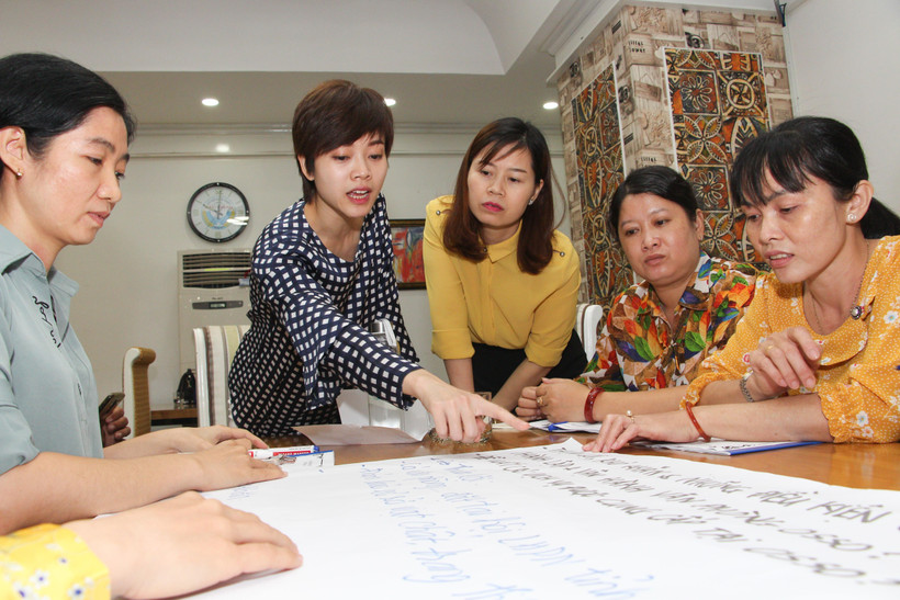 Các đại biểu tham gia thảo luận tại hội thảo. (Ảnh: Hồng Thái/TTXVN)