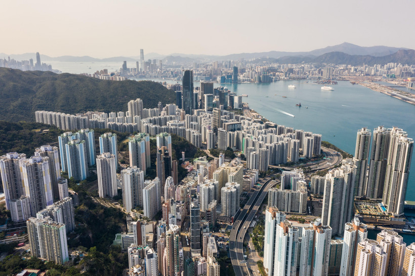Toàn cảnh Hong Kong, Trung Quốc. (Ảnh: AFP/TTXVN)