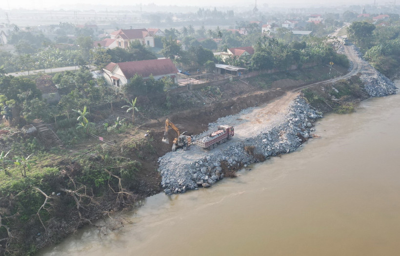 Sông Thao. (Ảnh: Tạ Toàn/TTXVN)