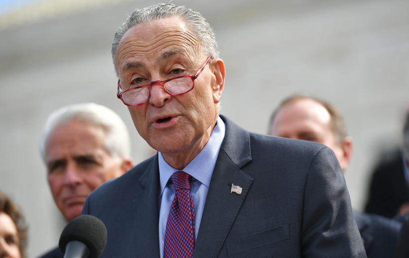 Lãnh đạo đảng Dân chủ tại Thượng viện Mỹ Charles Schumer. (Ảnh: AFP/TTXVN)