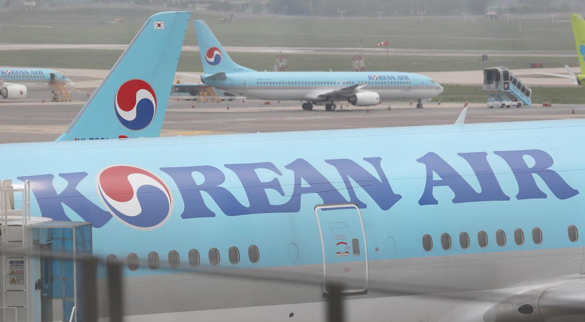 Máy bay của hãng hàng không quốc gia Korean Air. (Nguồn: Yonhap)