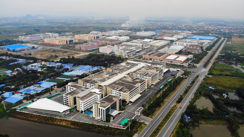 Dự án khu công nghiệp đô thị VSIP Hải Phòng. (Ảnh: TTXVN)