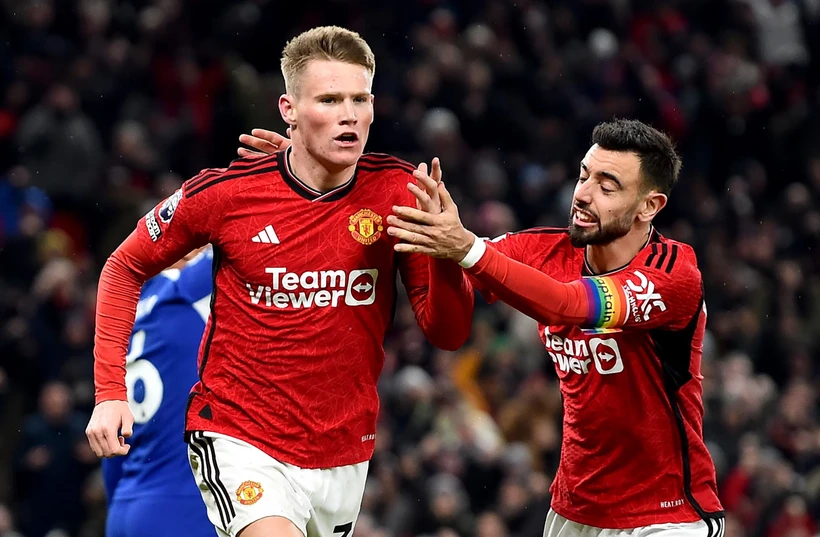 Scott McTominay mang chiến thắng về cho Manchester United. (Nguồn: Getty Images)