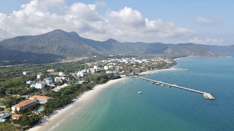 Huyện đảo Côn Đảo (Bà Rịa - Vũng Tàu). (Ảnh: Huỳnh Sơn/ TTXVN)