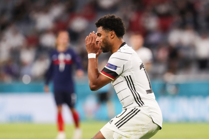 Tuyển Đức lép vế trước Pháp trong ngày ra quân. (Ảnh: AFP/TTXVN)